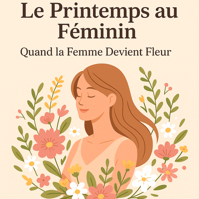 Le Printemps au Féminin : Quand la Femme Devient Fleur