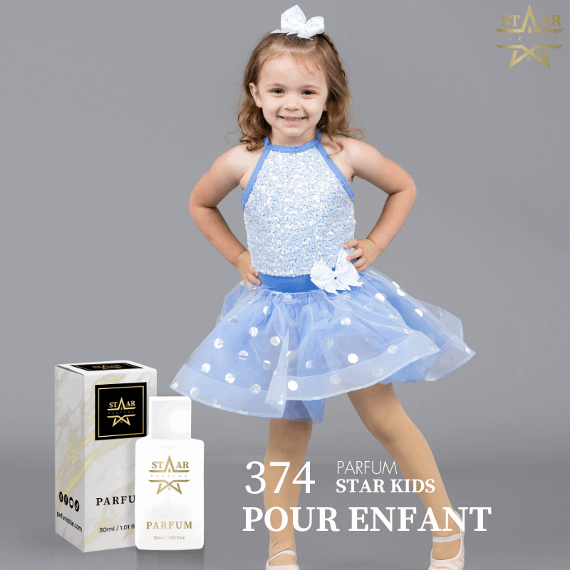 Parfum enfant Star Kids 374 notes vanillées et douces